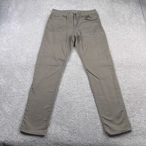Banana Republic Pants Mens‎ 30x32 Brown Travel Jean Athletic Fit Stretch Chino